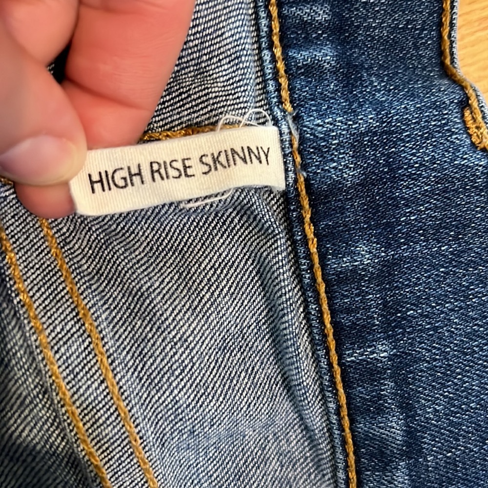 Rag & Bone High Rise Skinny Jeggings - Picture 9 of 10